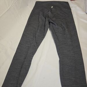 Lululemon Align Pant II 25" Inseam Women's Sz 8 Mini Heathered Herringbone EUC